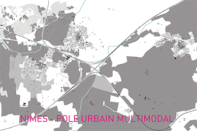 NIMES – Pole Urbain Multimodal gare LGV-  Avenue de la Gare/RD 3- équipe Moe : Reichen et Robert & associés –FRYS Lumière – Ateliers Osty-Arcadis - Ribi et associés- alphaville– Moa : Nimes Métropole - 2015-en cours